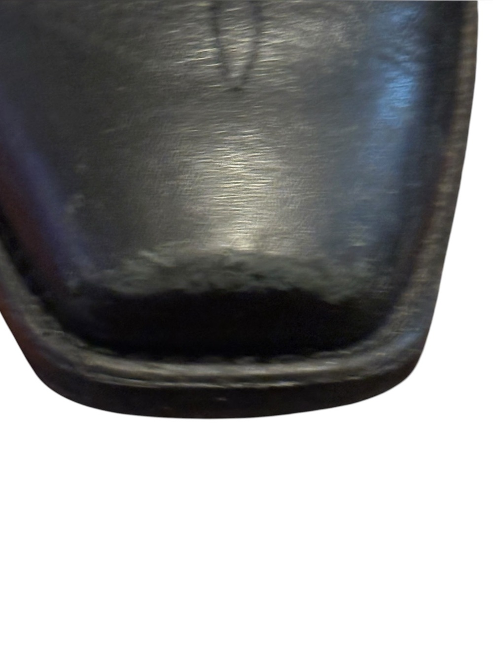 Ariat Booker Ultra Leather Western Chelsea Boots Square Toe Black -Men’s 10 D - Picture 8 of 15